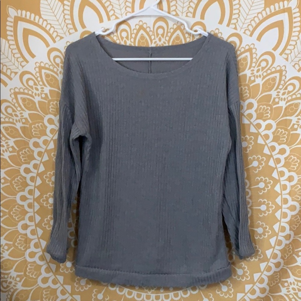 Soft Grey Sweater